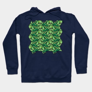 Escher Fish Pattern XIII Hoodie